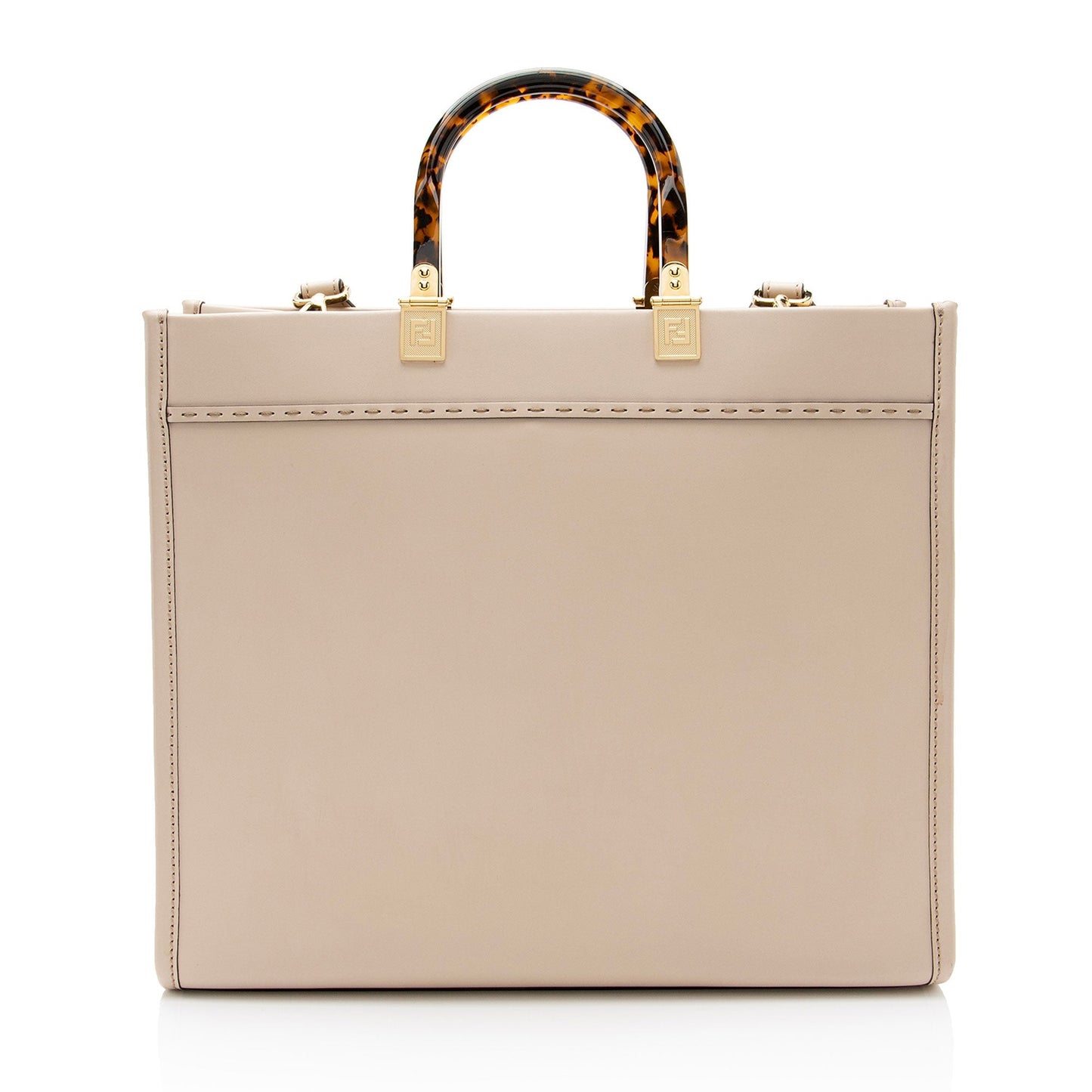 Luxury FendiLeather Sunshine Medium Shopper Tote (SHF-VVIsQc)