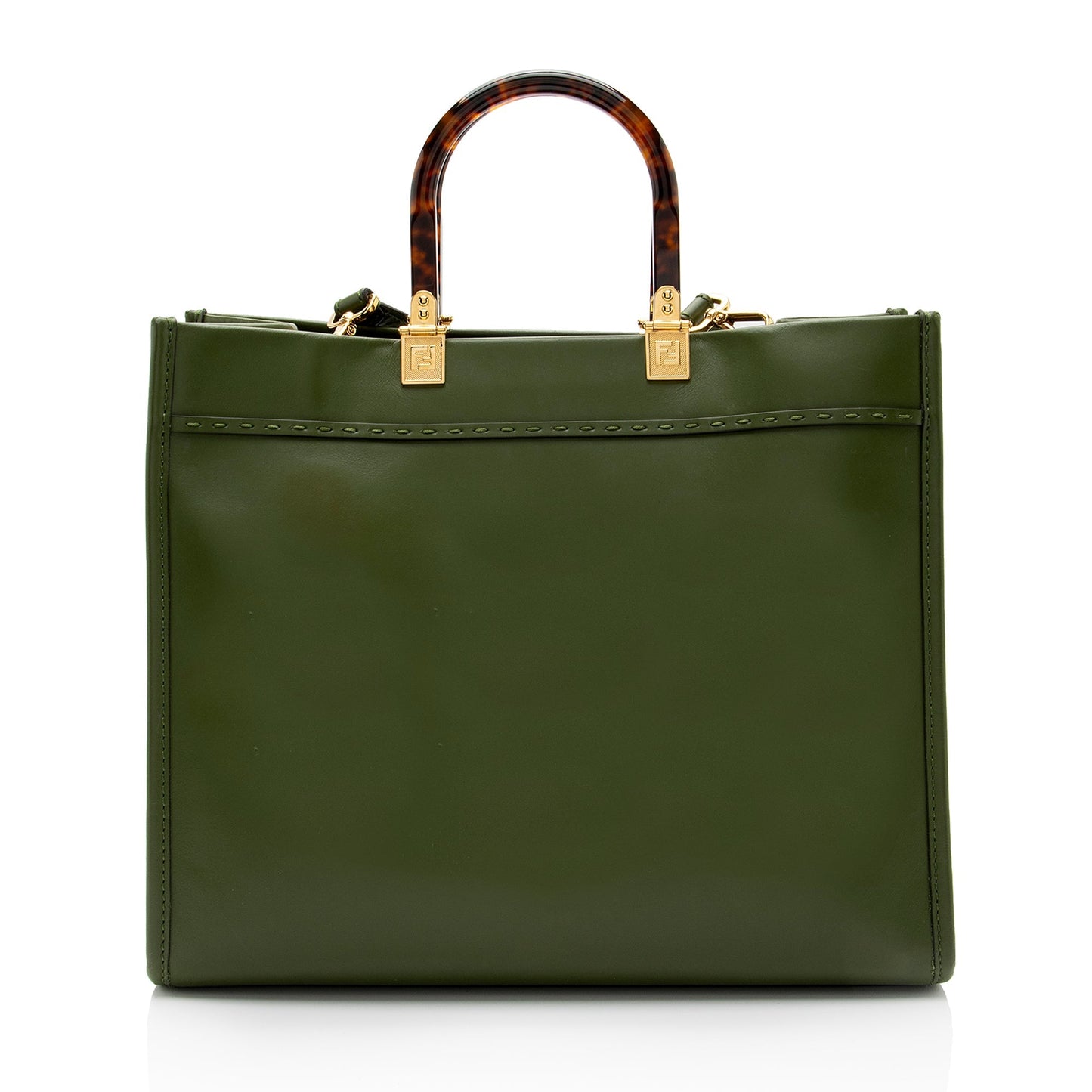 Luxury FendiLeather Sunshine Medium Shopper Tote (SHF-TeDYFF)