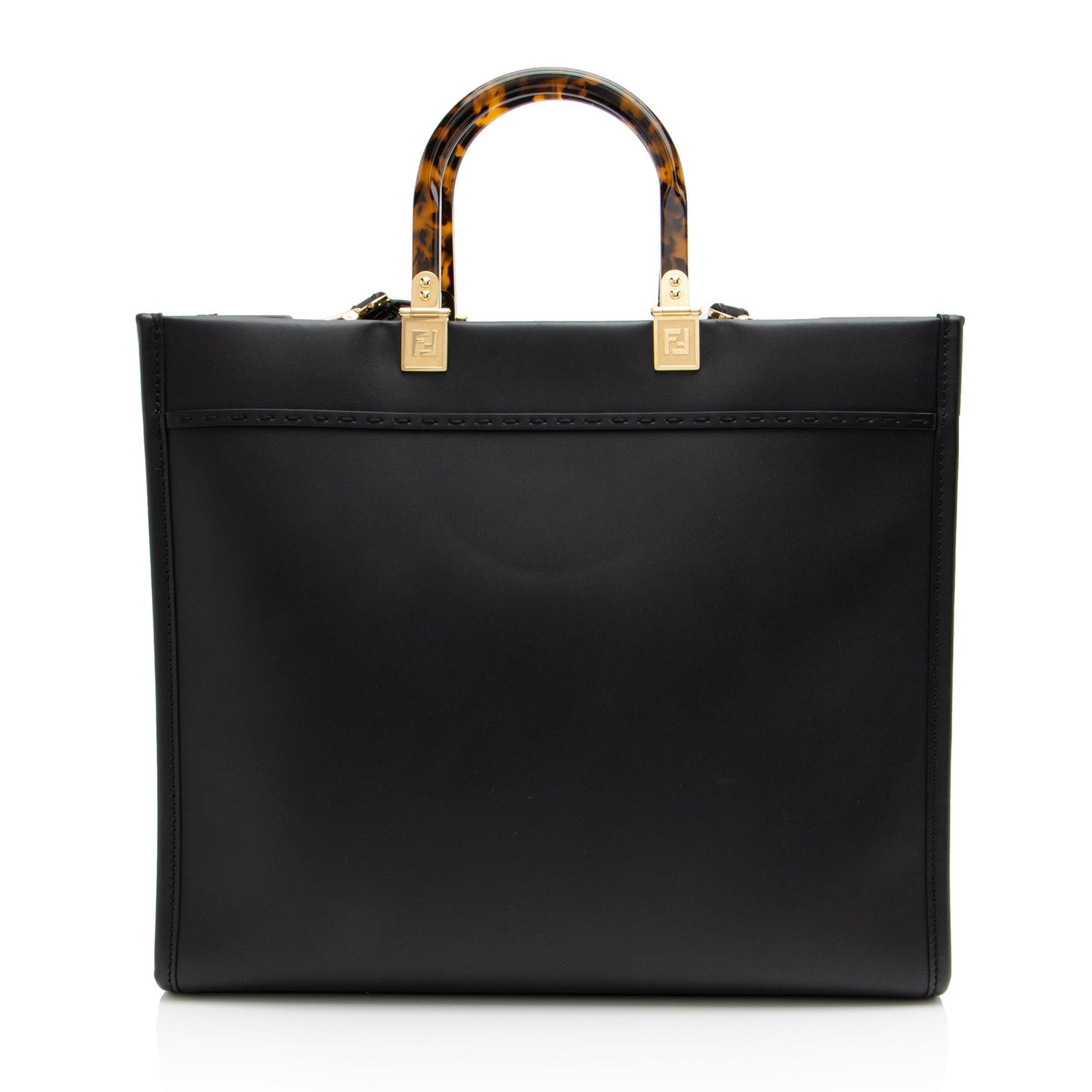 Luxury FendiLeather Sunshine Medium Shopper Tote (SHF-YNCjlf)