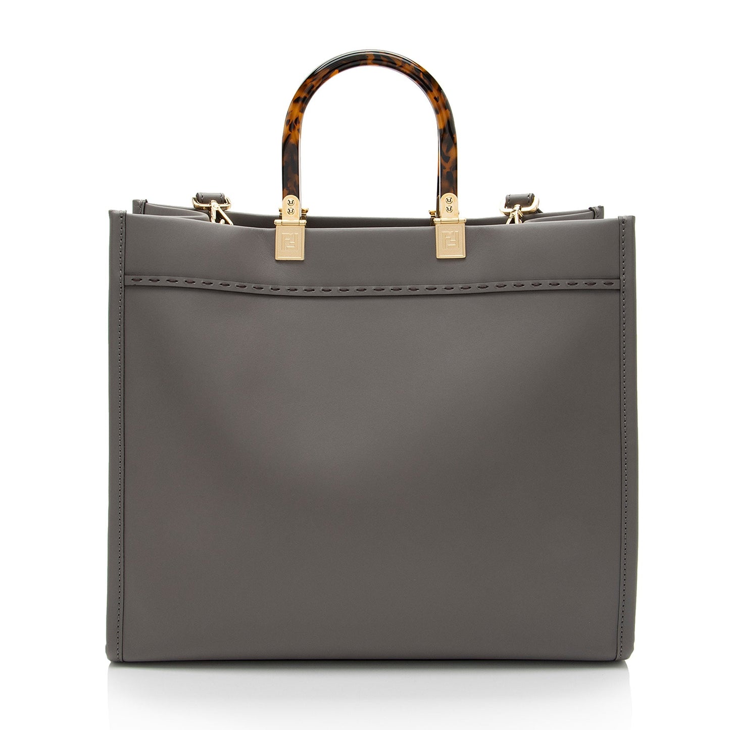 Luxury FendiLeather Sunshine Medium Shopper Tote (SHF-55mLoH)