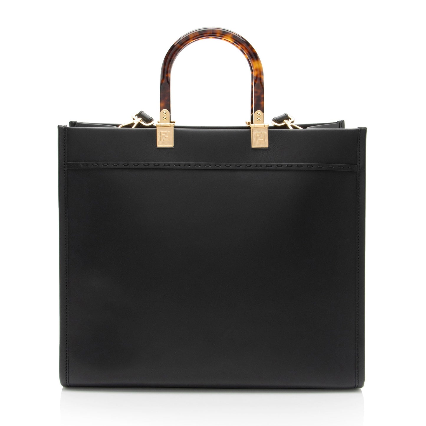Luxury FendiLeather Sunshine Medium Shopper Tote (SHF-dEYRPB)