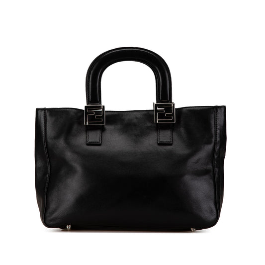Luxury FendiLeather Twins Handbag (SHG-cAh655)
