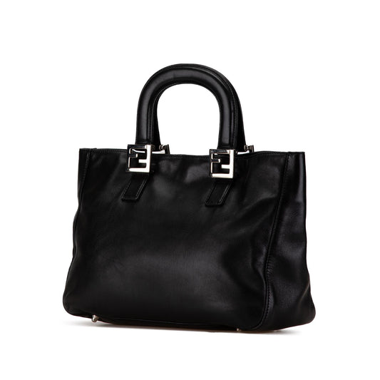 Luxury FendiLeather Twins Handbag (SHG-cAh655)
