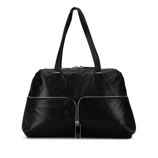 Luxury FendiLeather Unzipped Shoulder Bag (SHG-JpD9gb)