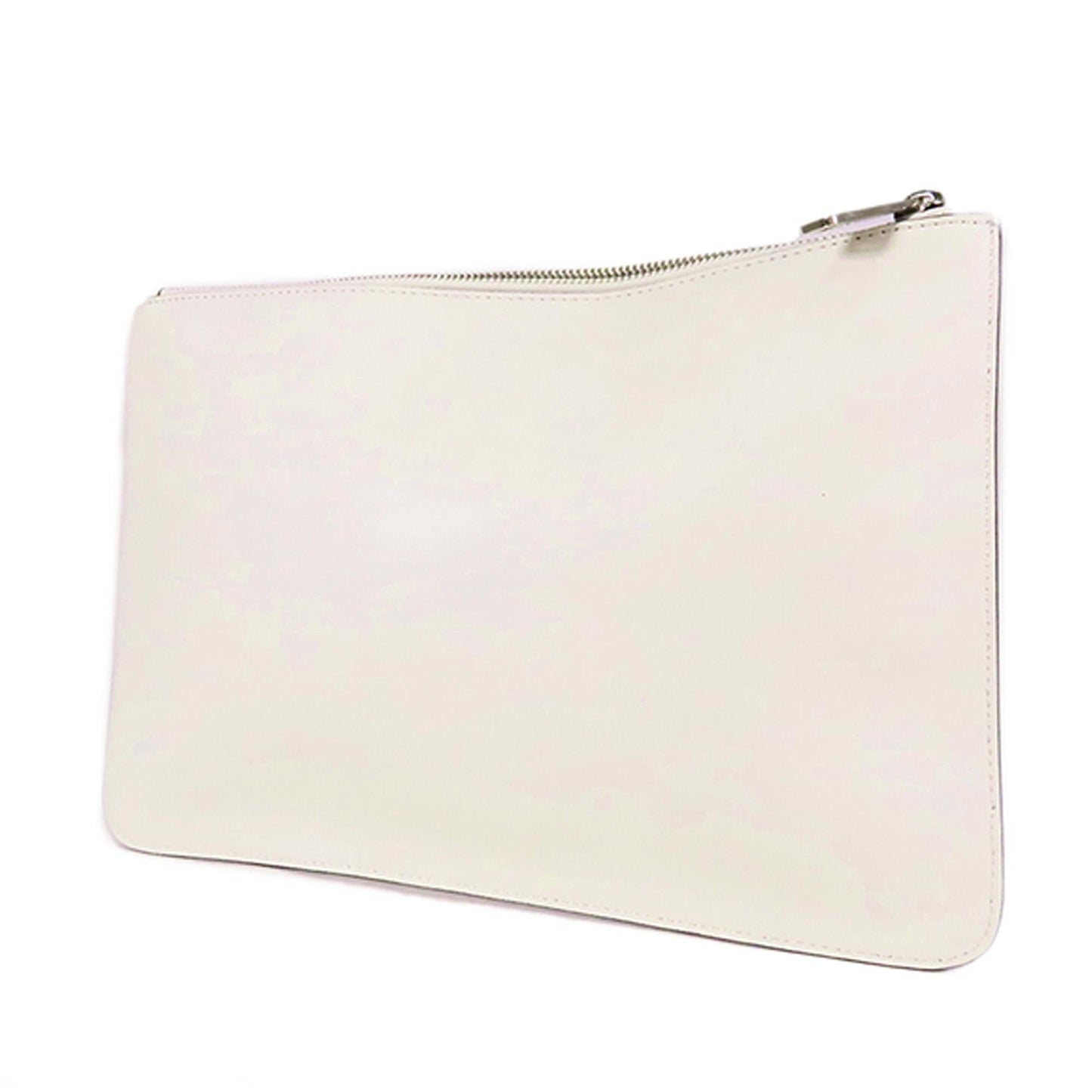 Luxury FendiLeather Vocabulary 3D Logo Zip Pouch (SHG-JtWzTA)