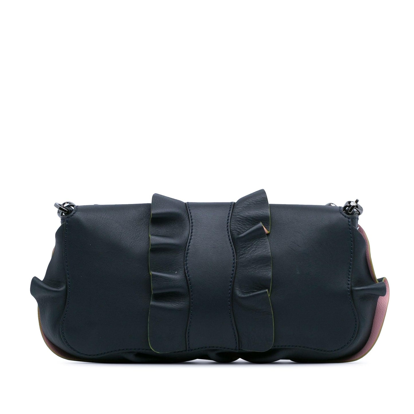 Luxury FendiLeather Wave Baguette (SHG-jabYXM)