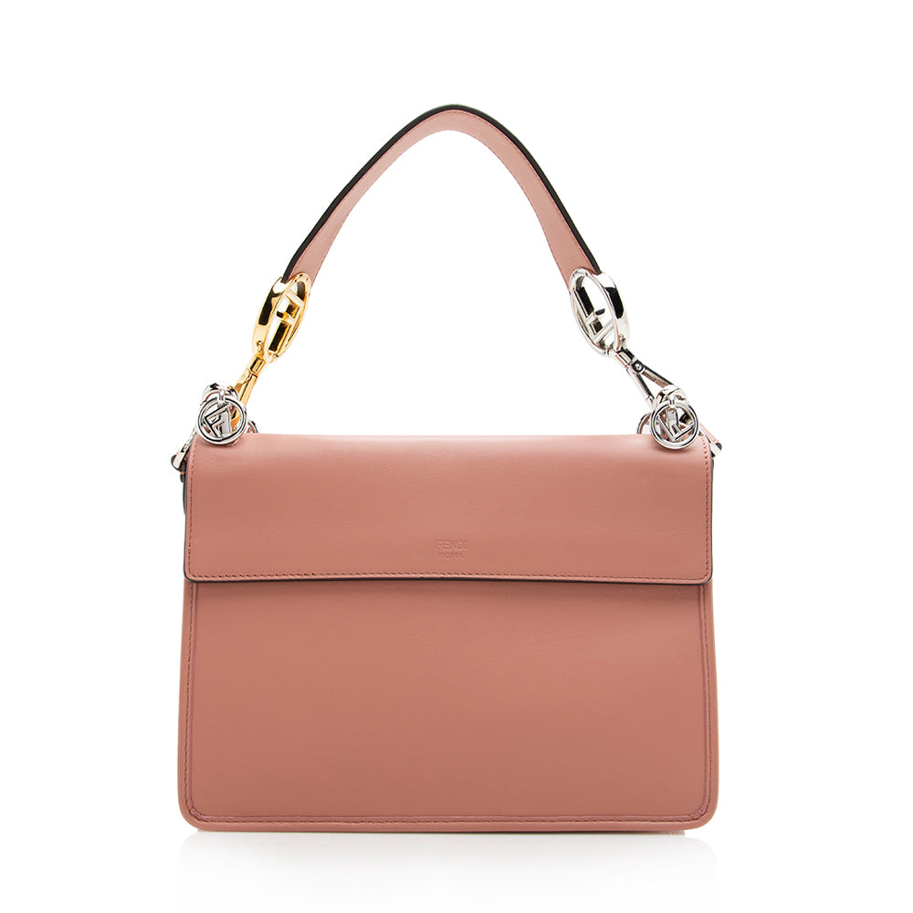 Luxury FendiLeather Kan I Medium Shoulder Bag (SHF-18078)