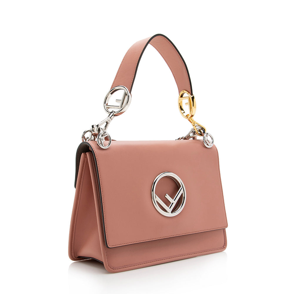 Luxury FendiLeather Kan I Medium Shoulder Bag (SHF-18078)