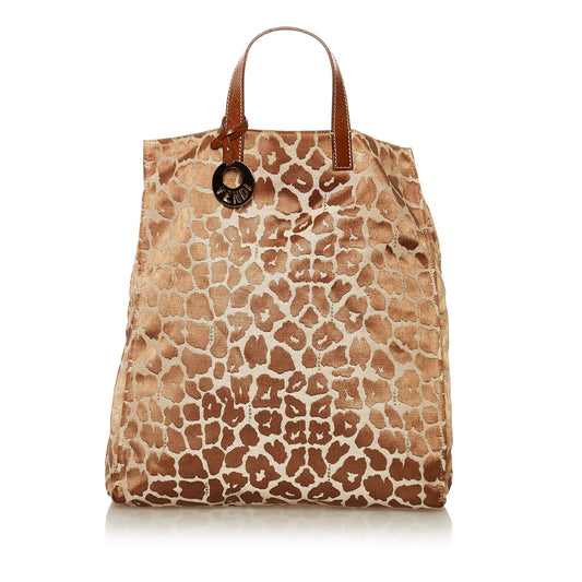 Luxury FendiLeopard Print Canvas Tote Bag (SHG-hb56EH)
