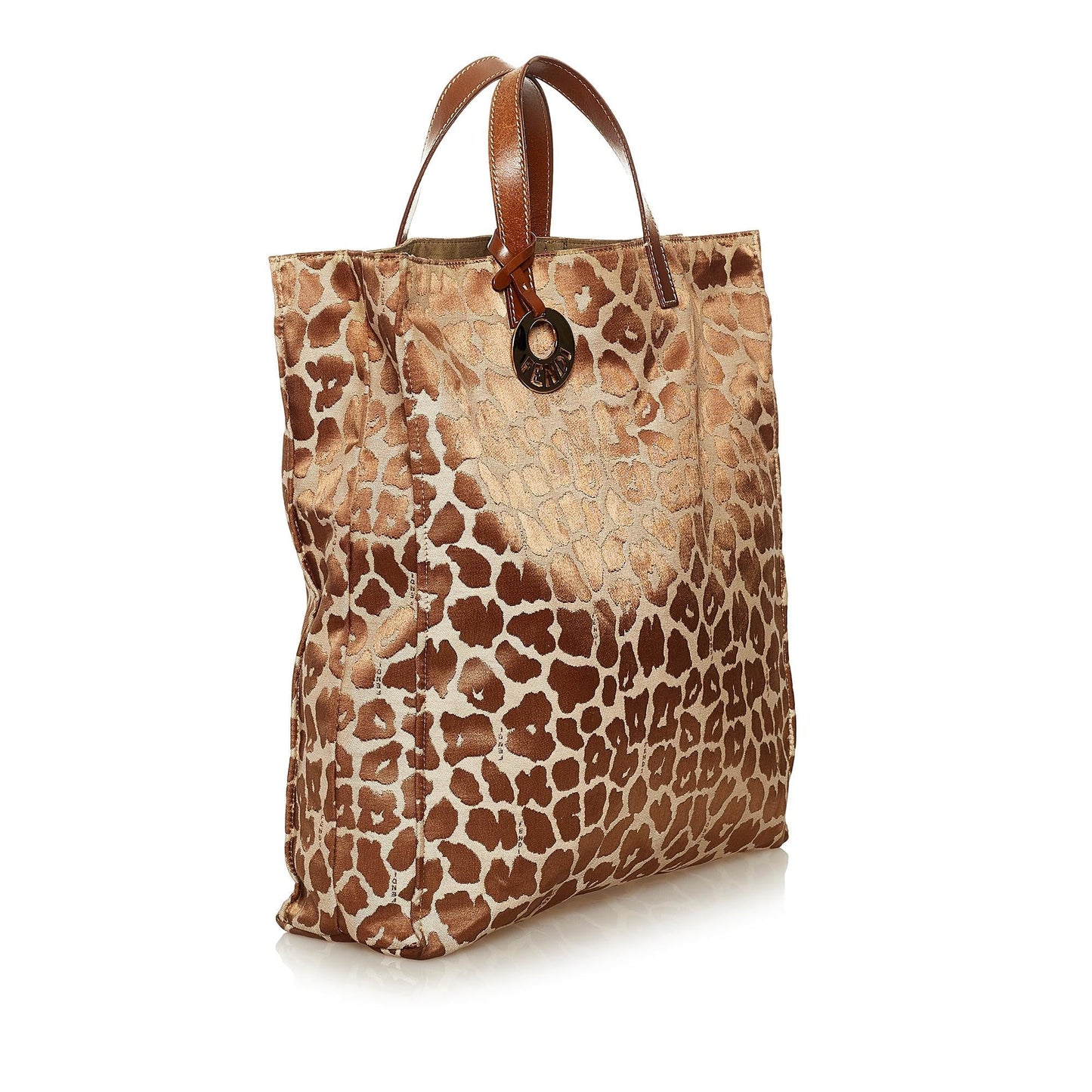 Luxury FendiLeopard Print Canvas Tote Bag (SHG-hb56EH)