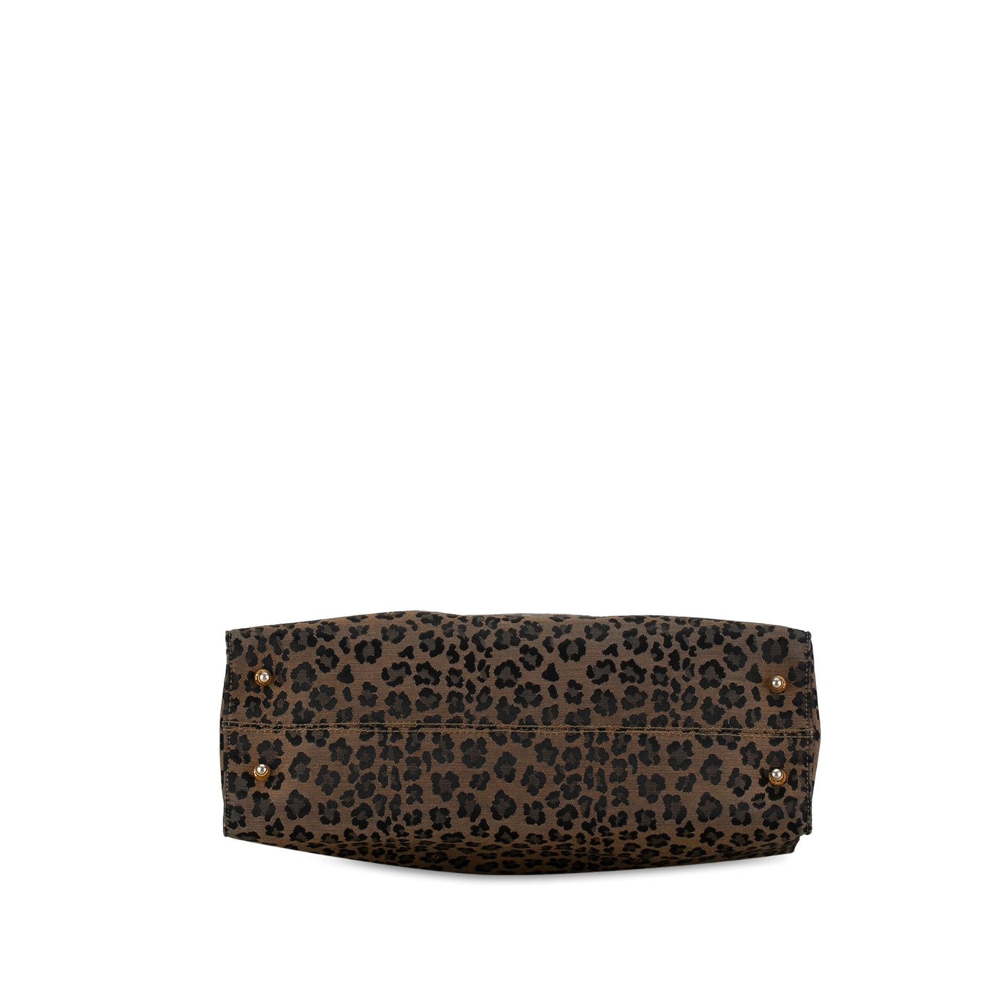 Luxury FendiLeopard Print Canvas Tote (SHG-KYQBn0)
