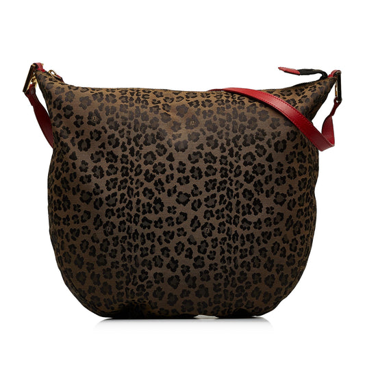 Luxury FendiLeopard Print Hobo (SHG-xuVedU)