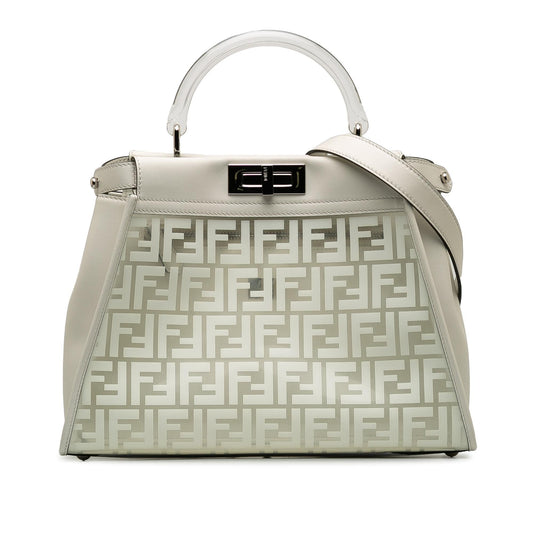 Luxury FendiLimited Edition Zucca Clear Peekaboo (SHG-FiicNF)