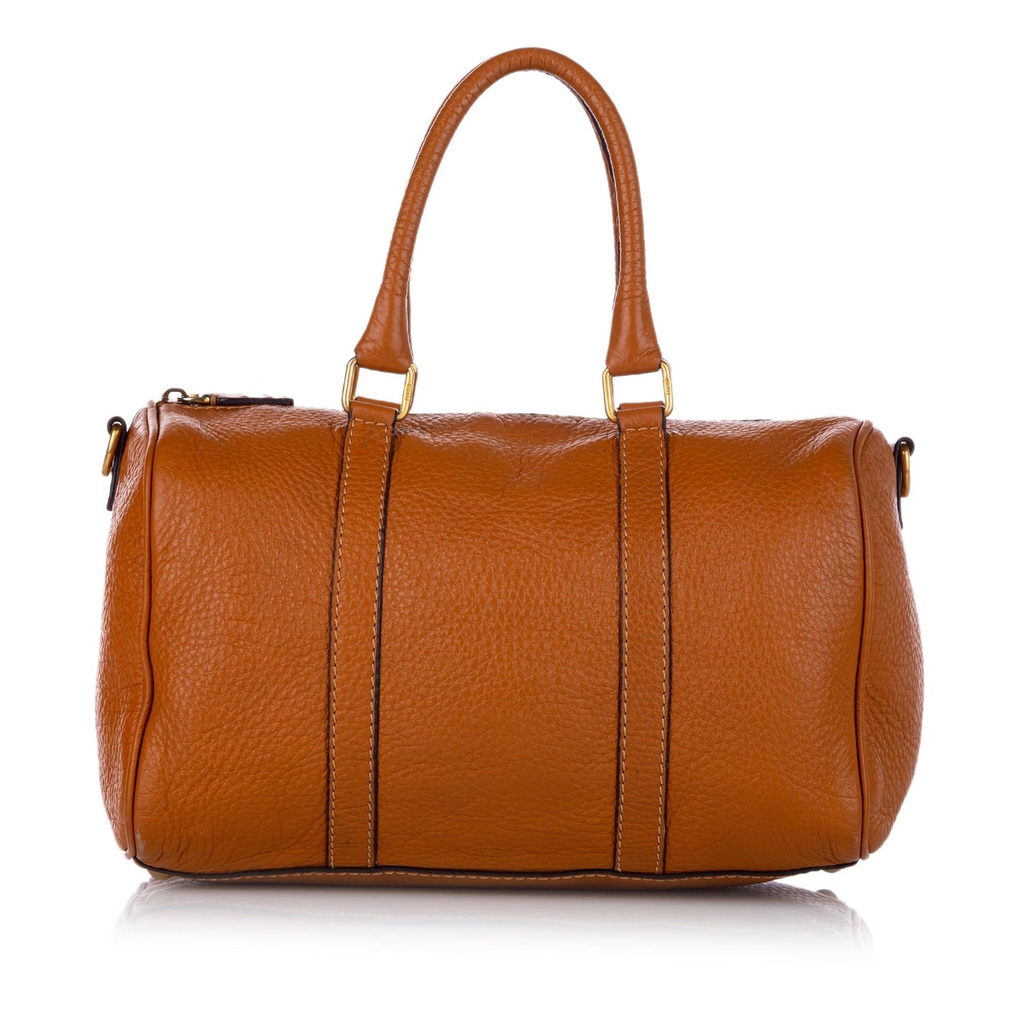Luxury FendiLinda Leather Boston Bag (SHG-26676)