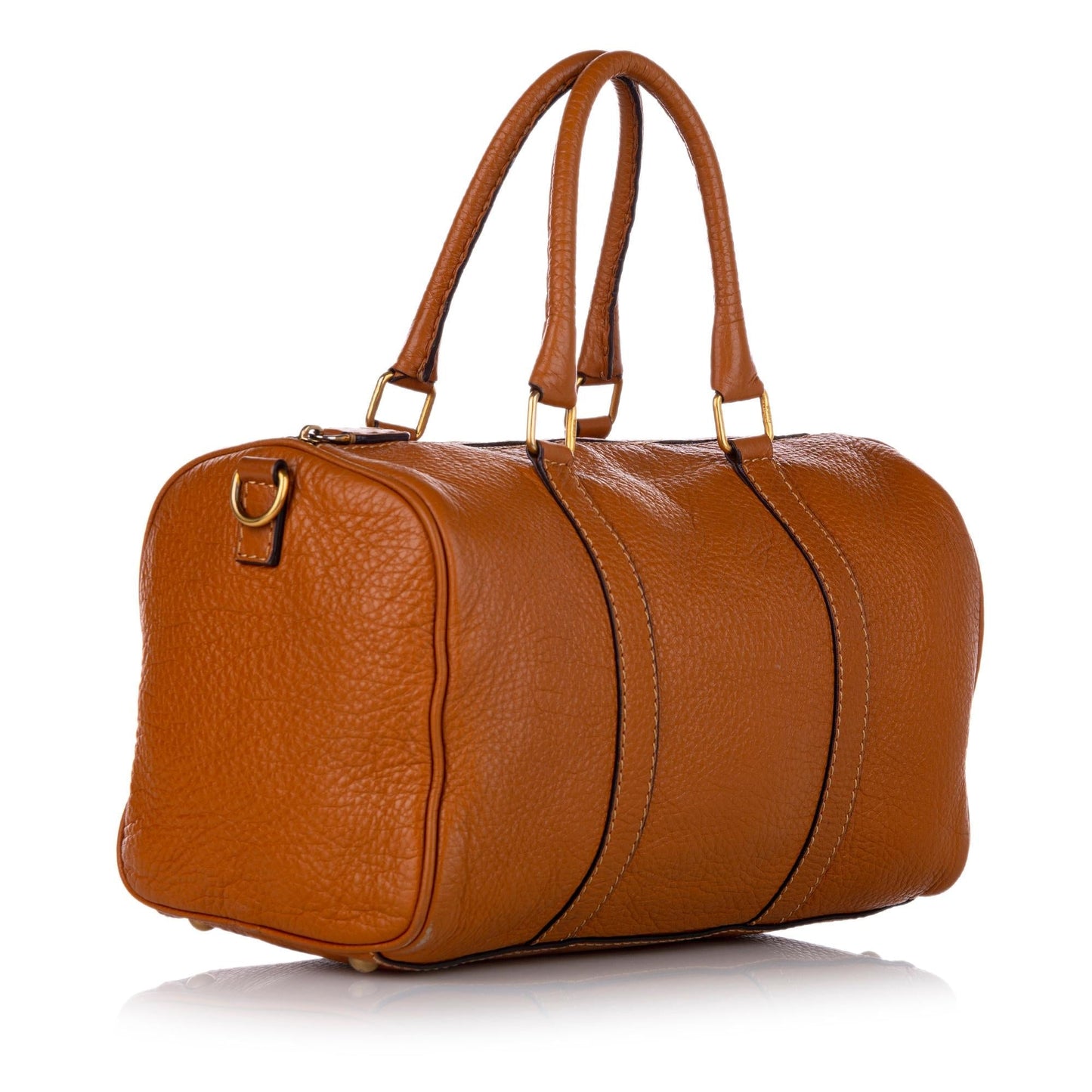 Luxury FendiLinda Leather Boston Bag (SHG-26676)