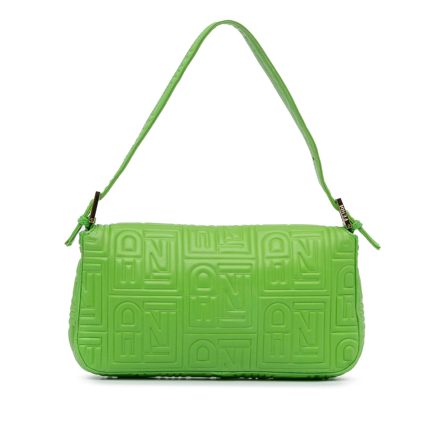 Luxury FendiLogo Embossed Baguette (SHG-DkmKFV)