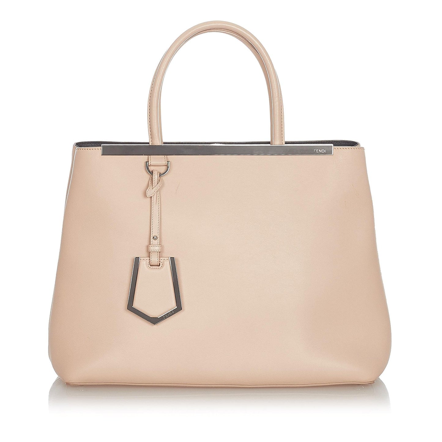 Luxury FendiMedium 2Jours Leather Tote Bag (SHG-6QhRXM)