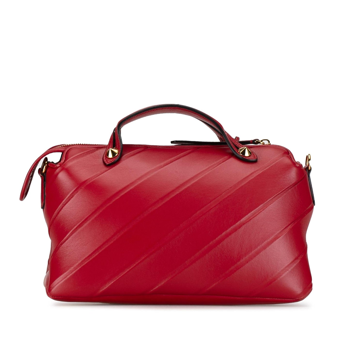Luxury FendiMedium Diagonal Embossed Leather By The Way (SHG-qvHDEF)