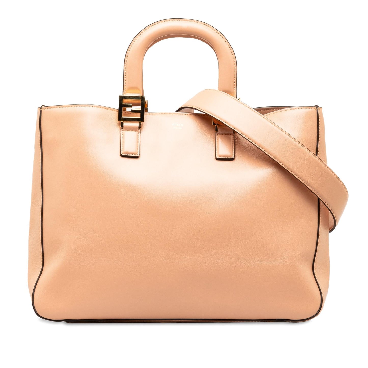 Luxury FendiMedium Glacier FF Tote (SHG-JdVWEx)