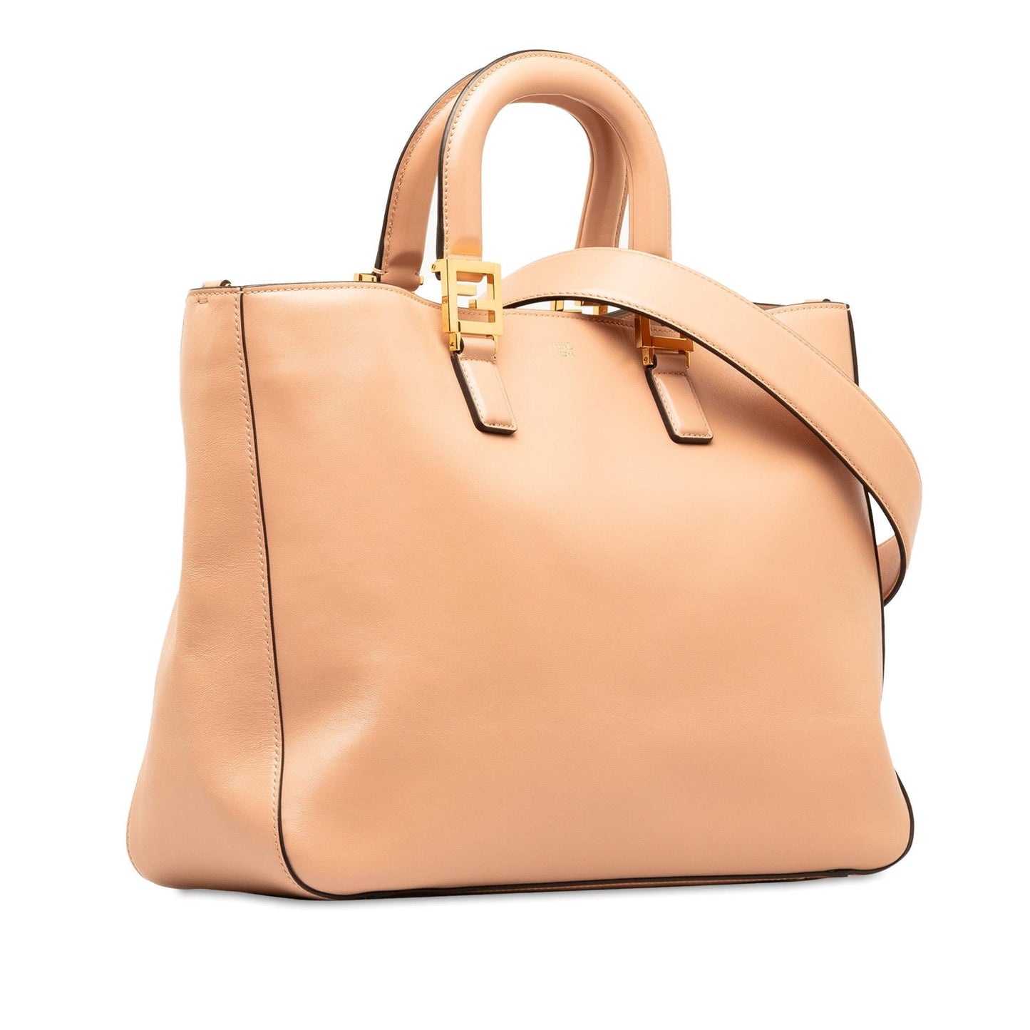 Luxury FendiMedium Glacier FF Tote (SHG-JdVWEx)