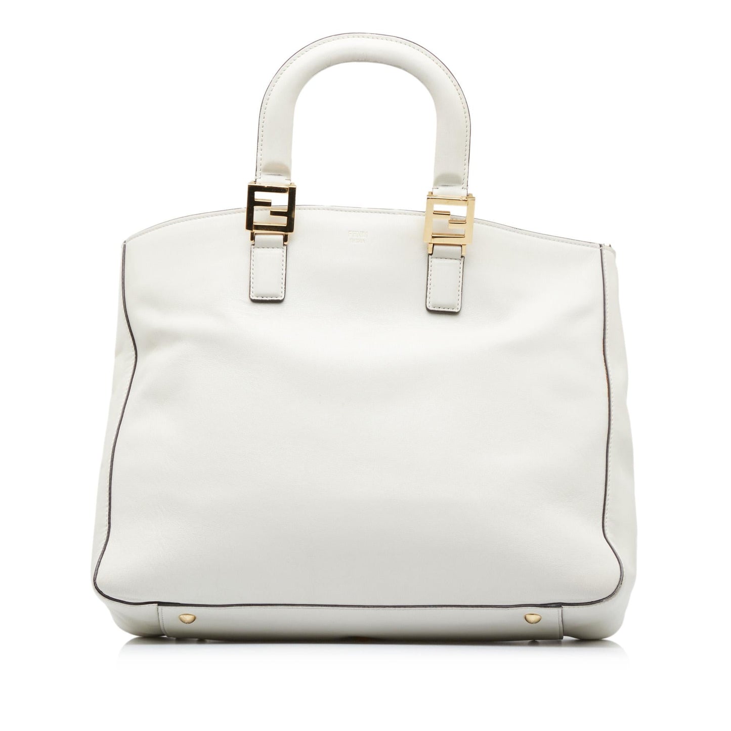 Luxury FendiMedium Glacier FF Tote (SHG-vgVXhg)