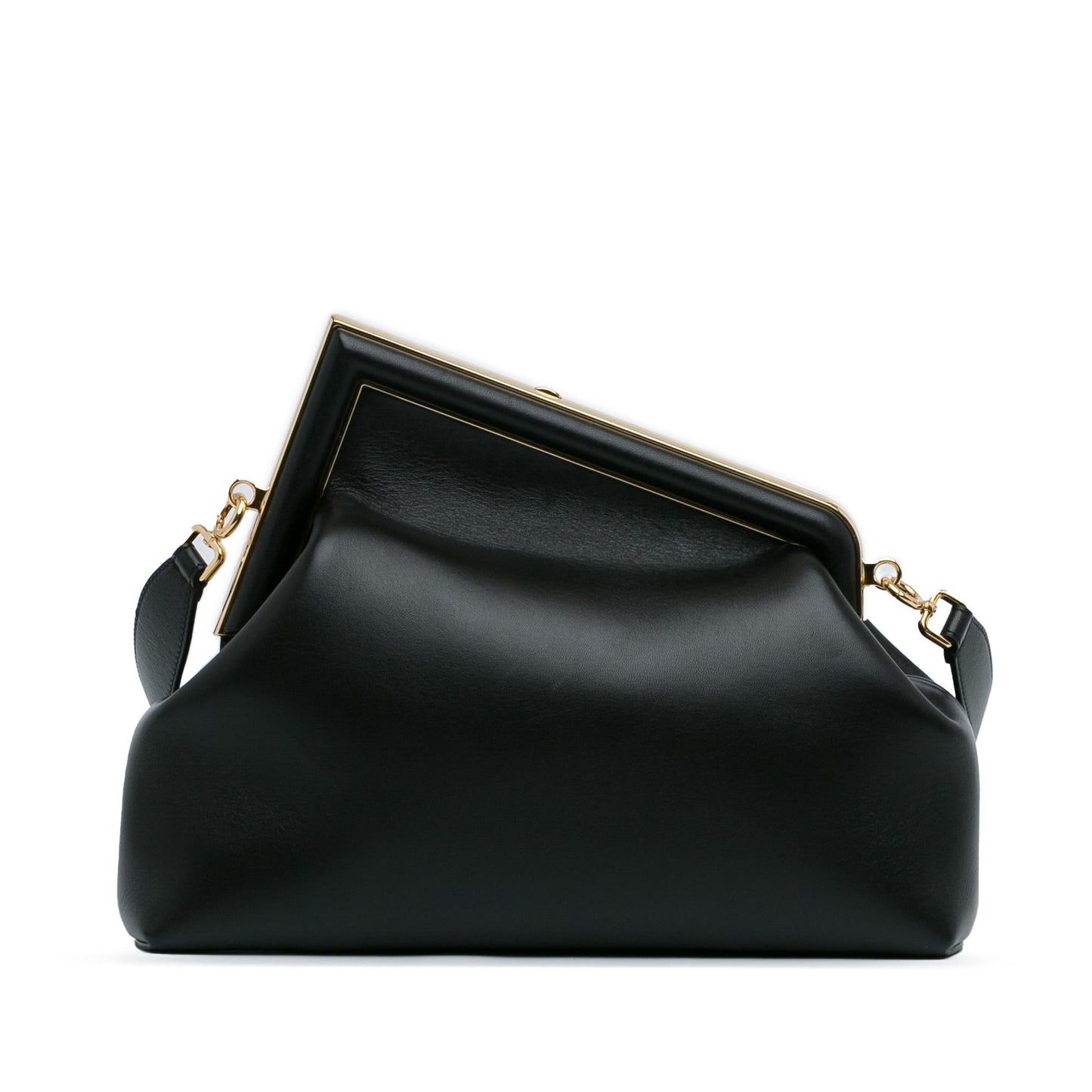 Luxury FendiMedium Leather Luxury FendiFirst Shoulder Bag (SHG-giZiCe)