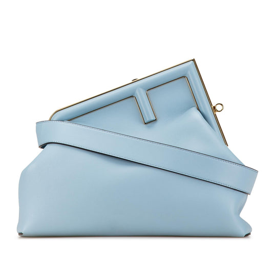 Luxury FendiMedium Leather Luxury FendiFirst Shoulder Bag (SHG-l6aOsB)