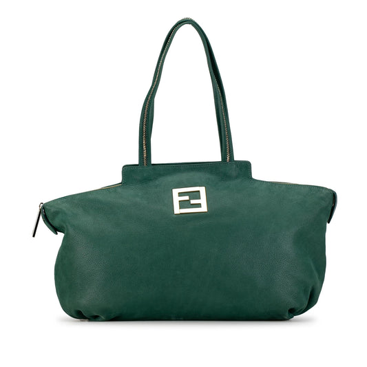 Luxury FendiMedium Nubuck Chains Tote (SHG-3jGPAd)