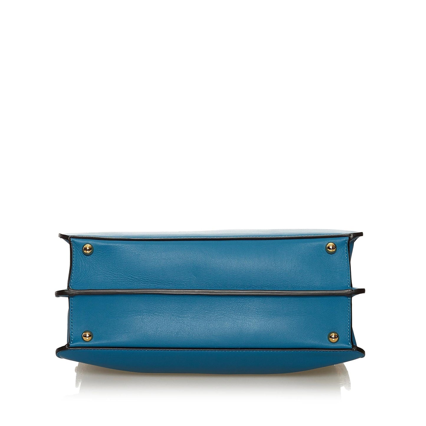 Luxury FendiMedium Peekaboo ISeeU Leather Satchel (SHG-35135)