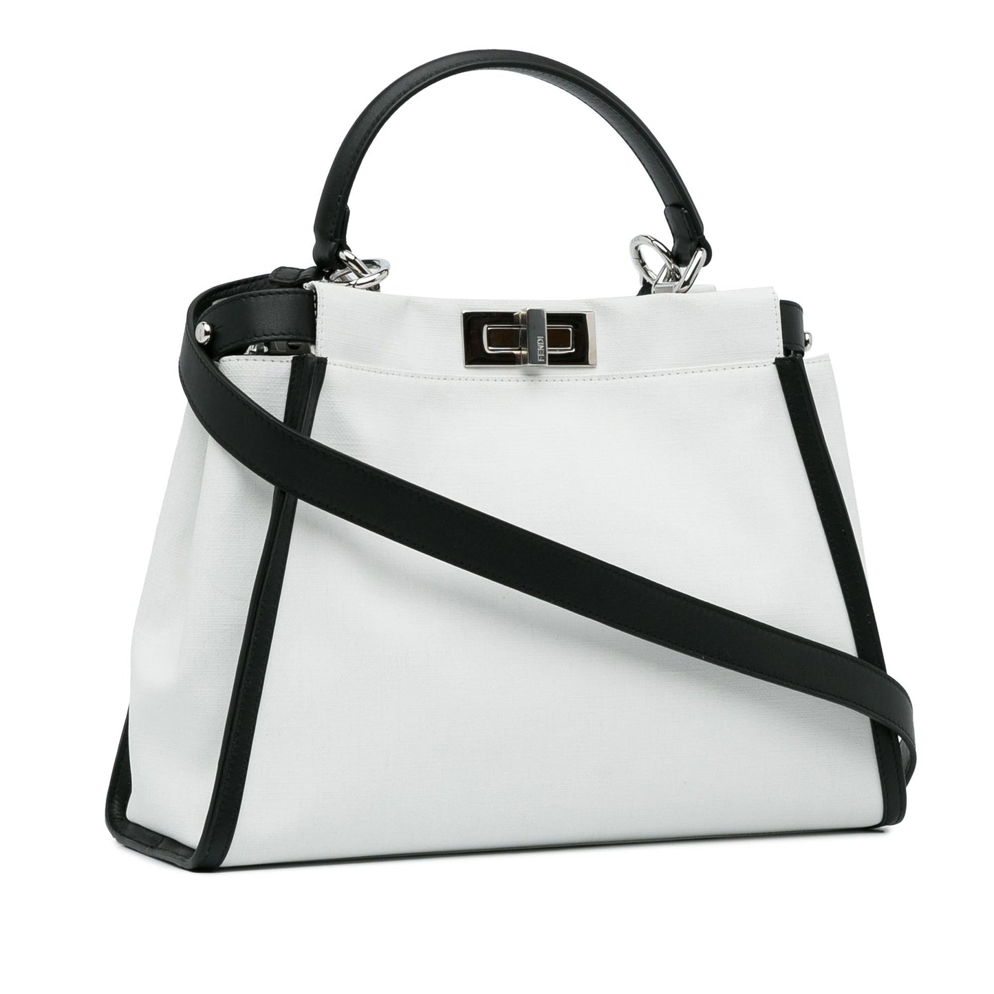 Luxury FendiMedium Peekaboo ISeeU Satchel (SHG-gZTnl6)