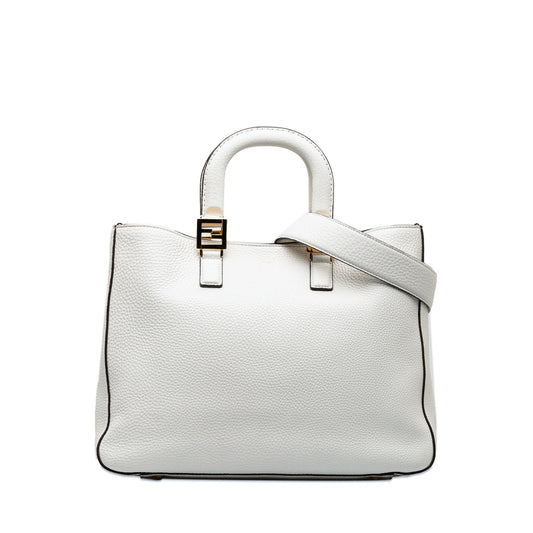 Luxury FendiMedium Selleria FF Tote (SHG-Kc5WOX)