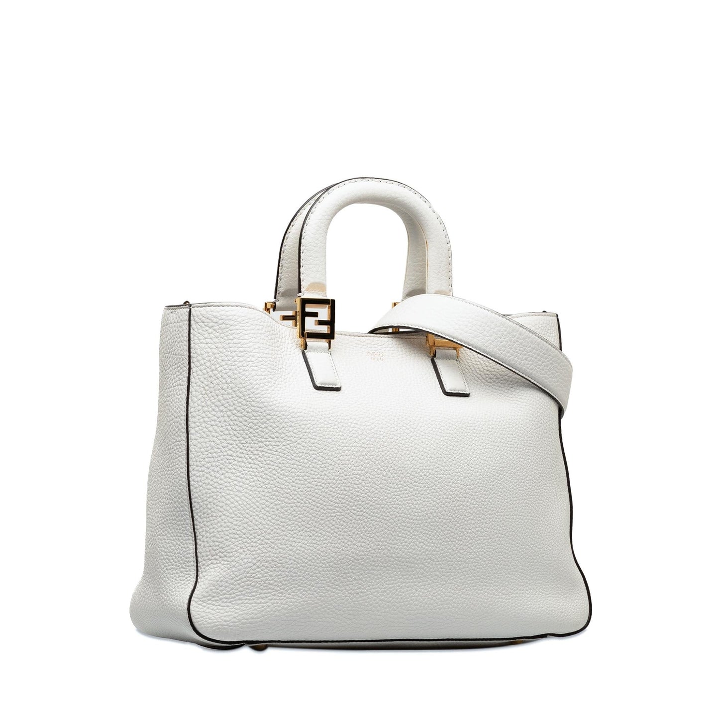 Luxury FendiMedium Selleria FF Tote (SHG-Kc5WOX)