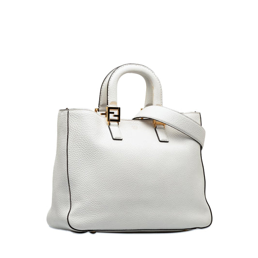 Luxury FendiMedium Selleria FF Tote (SHG-Kc5WOX)