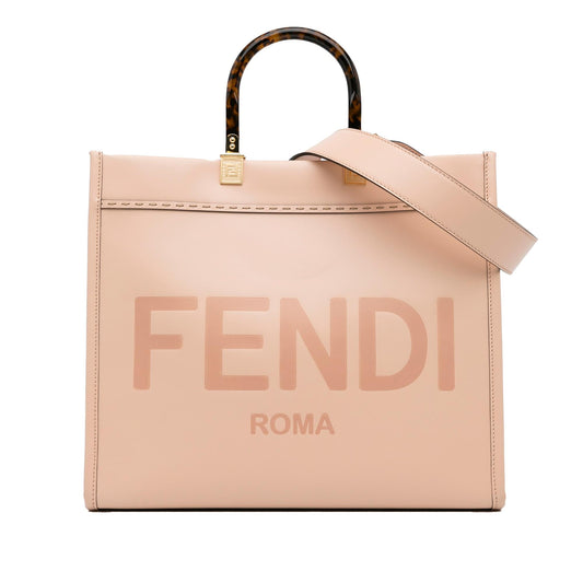 Luxury FendiMedium Sunshine Shopper Tote (SHG-N1osmB)