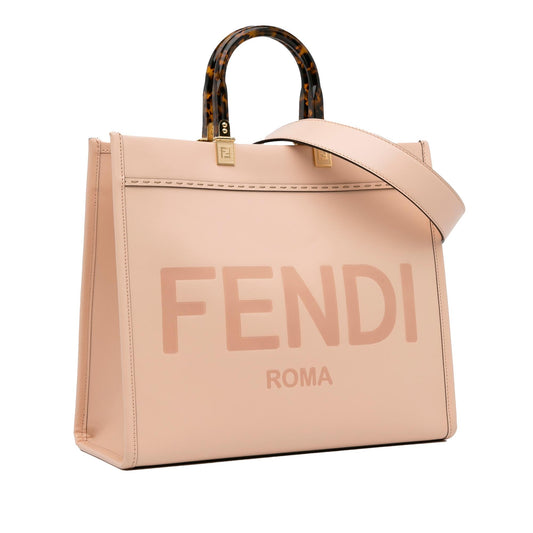 Luxury FendiMedium Sunshine Shopper Tote (SHG-N1osmB)