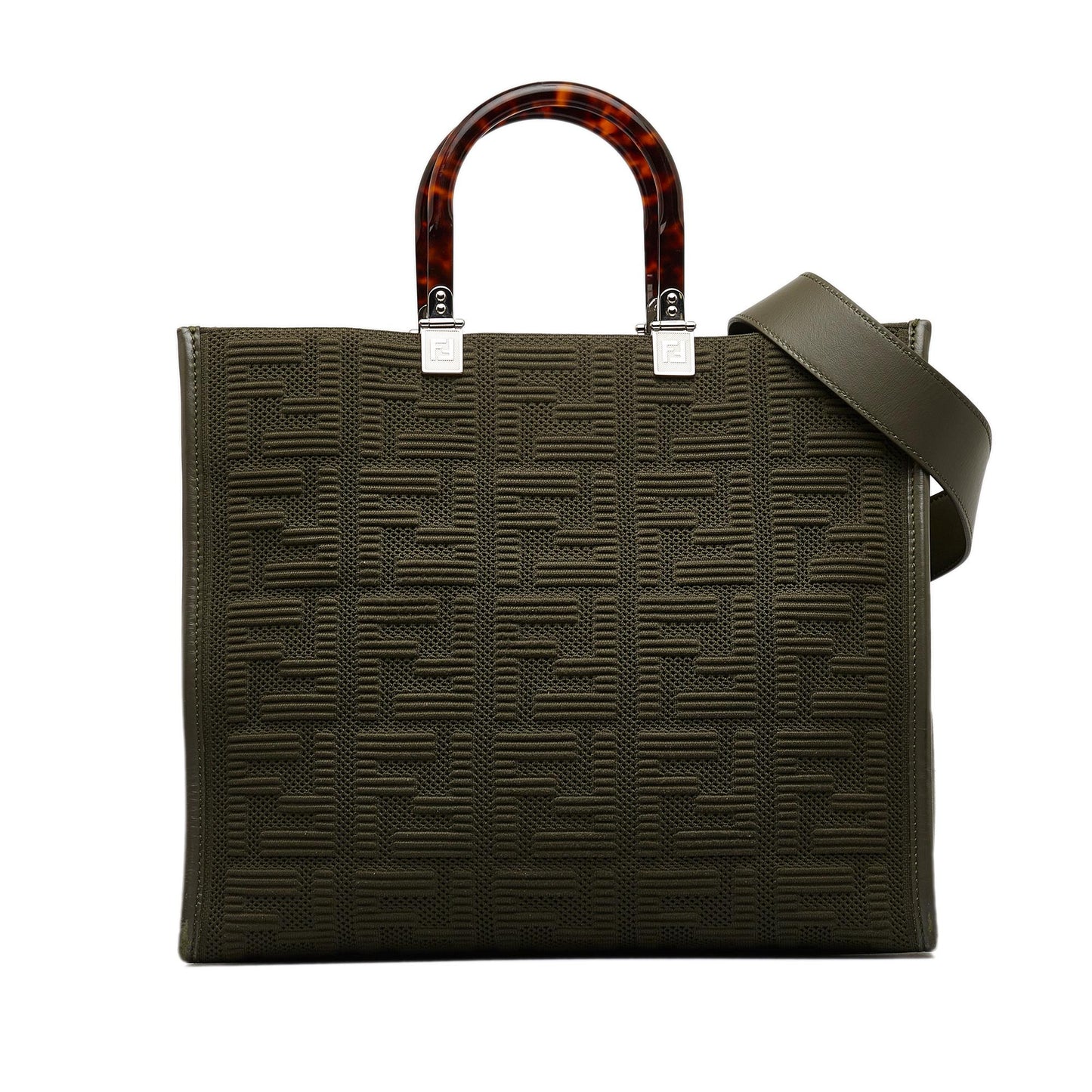 Luxury FendiMedium Zucca Sunshine Shopper Tote (SHG-w0dRk2)