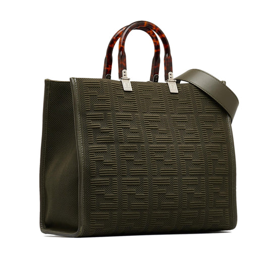 Luxury FendiMedium Zucca Sunshine Shopper Tote (SHG-w0dRk2)