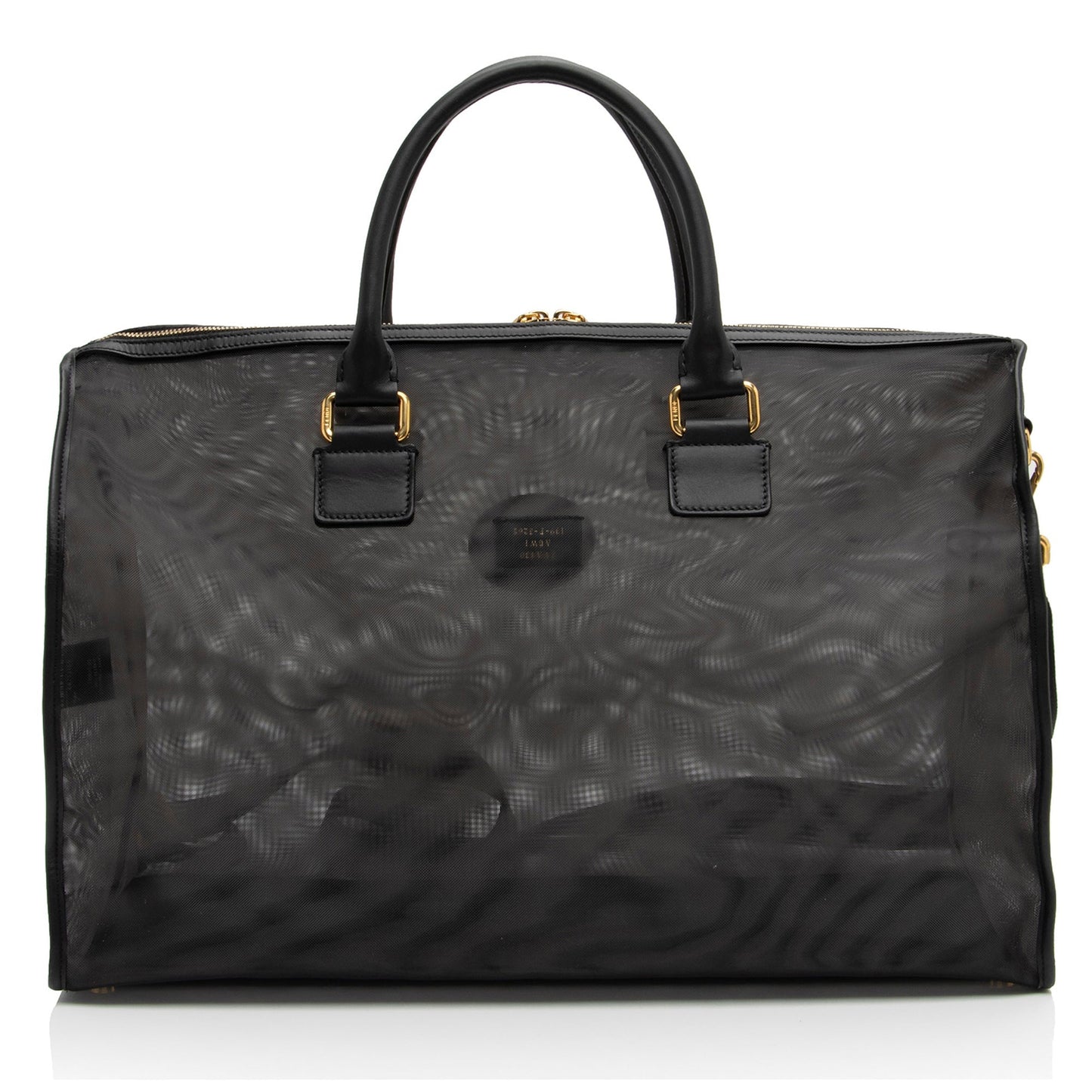 Luxury FendiMesh Karligraphy Duffle Bag (SHF-j6Tzdu)