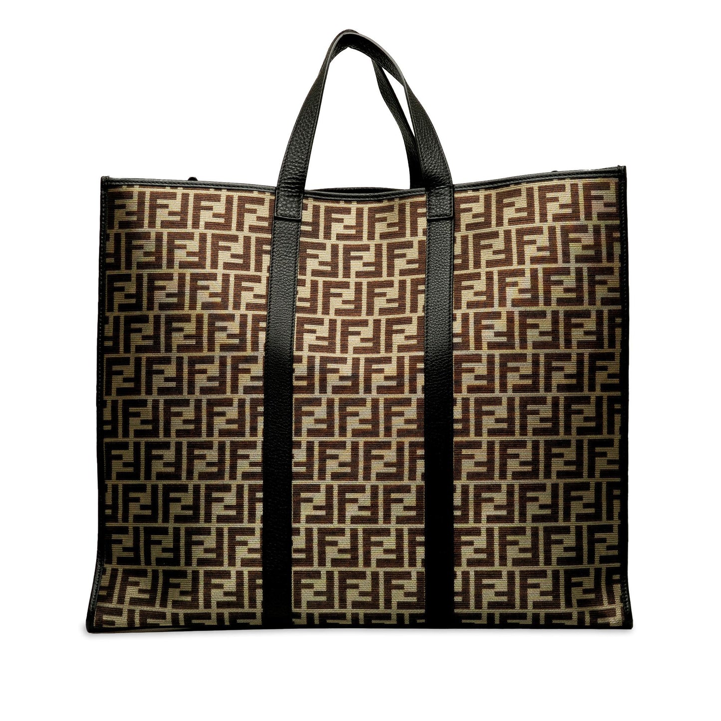 Luxury FendiMetallic Zucca Karligraphy Tote (SHG-mXbml9)