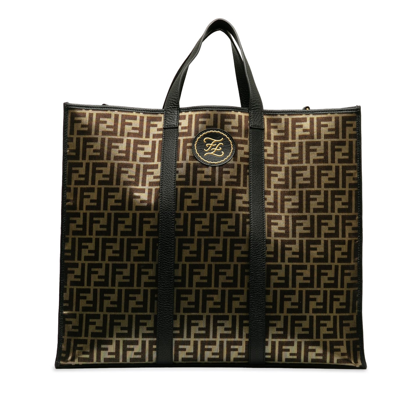 Luxury FendiMetallic Zucca Karligraphy Tote (SHG-mXbml9)