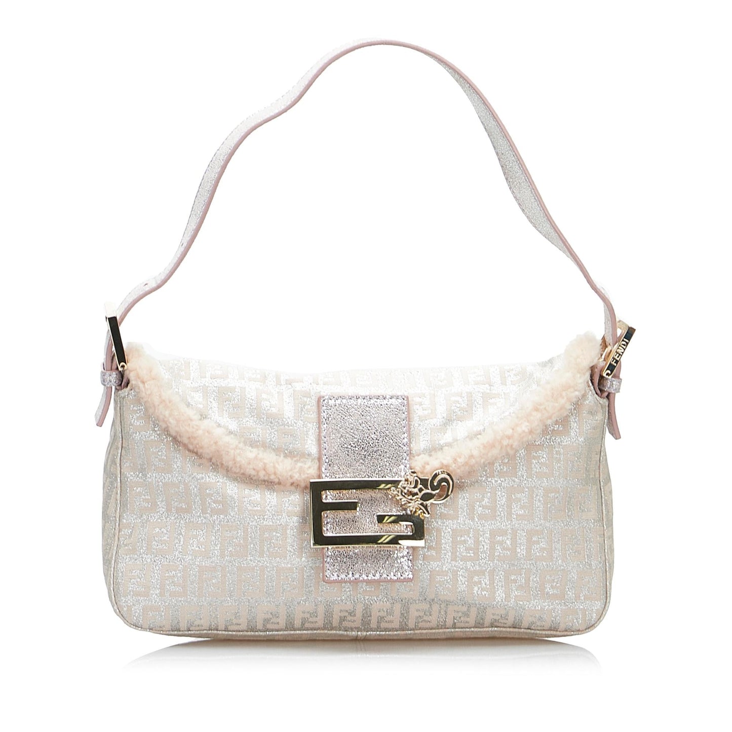 Luxury FendiMetallic Zucchino Baguette (SHG-kfW9gT)