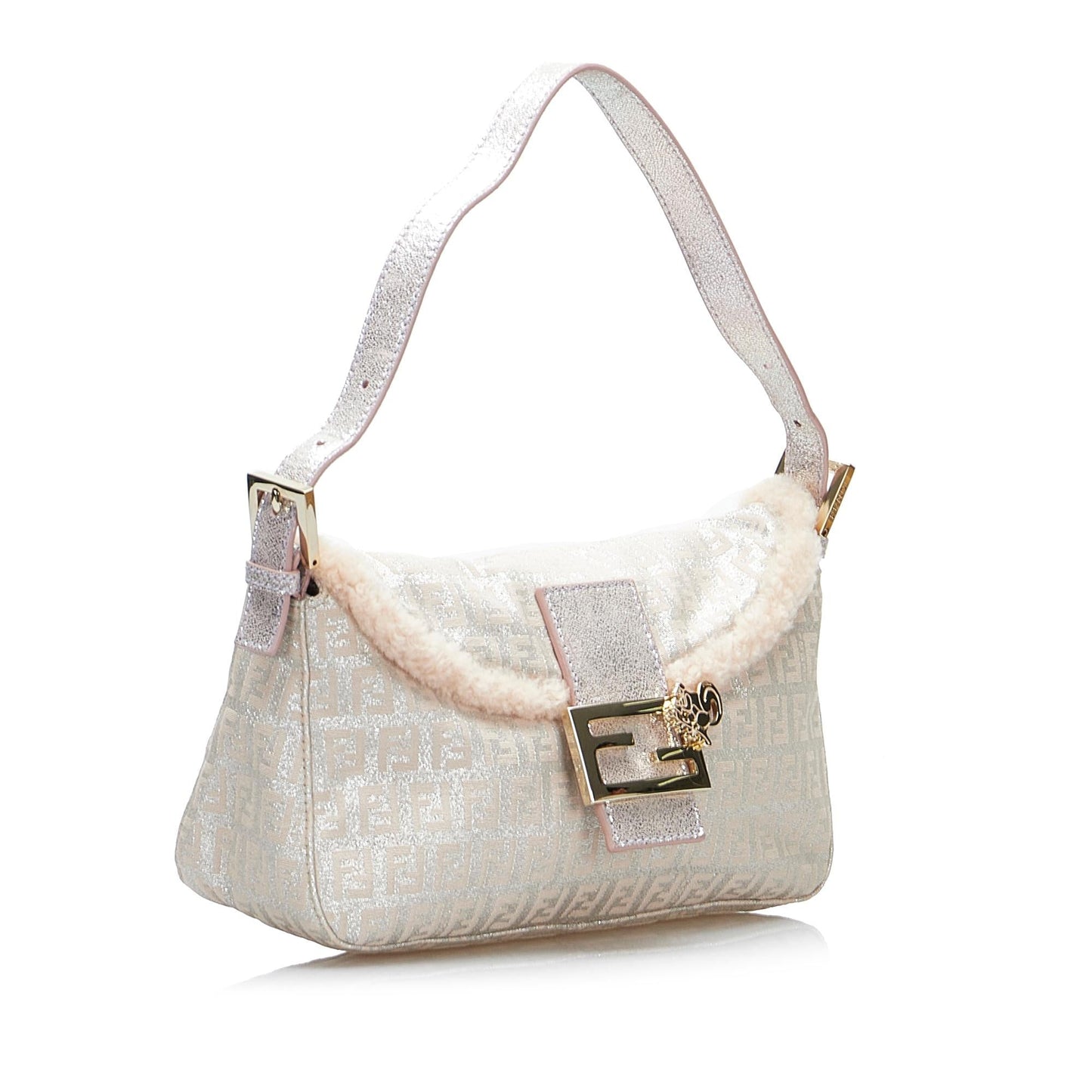 Luxury FendiMetallic Zucchino Baguette (SHG-kfW9gT)