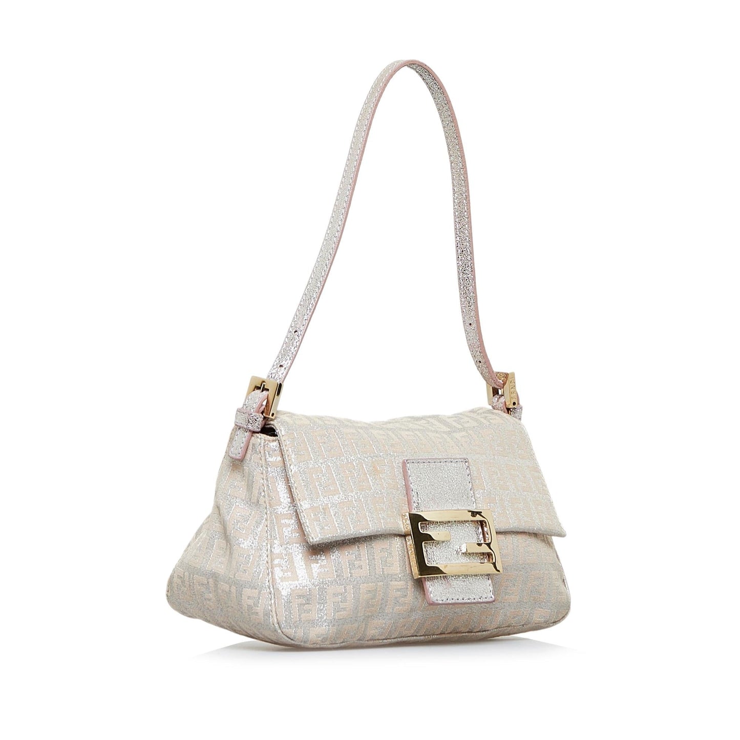 Luxury FendiMetallic Zucchino Mini Mamma Forever (SHG-K8G3w2)