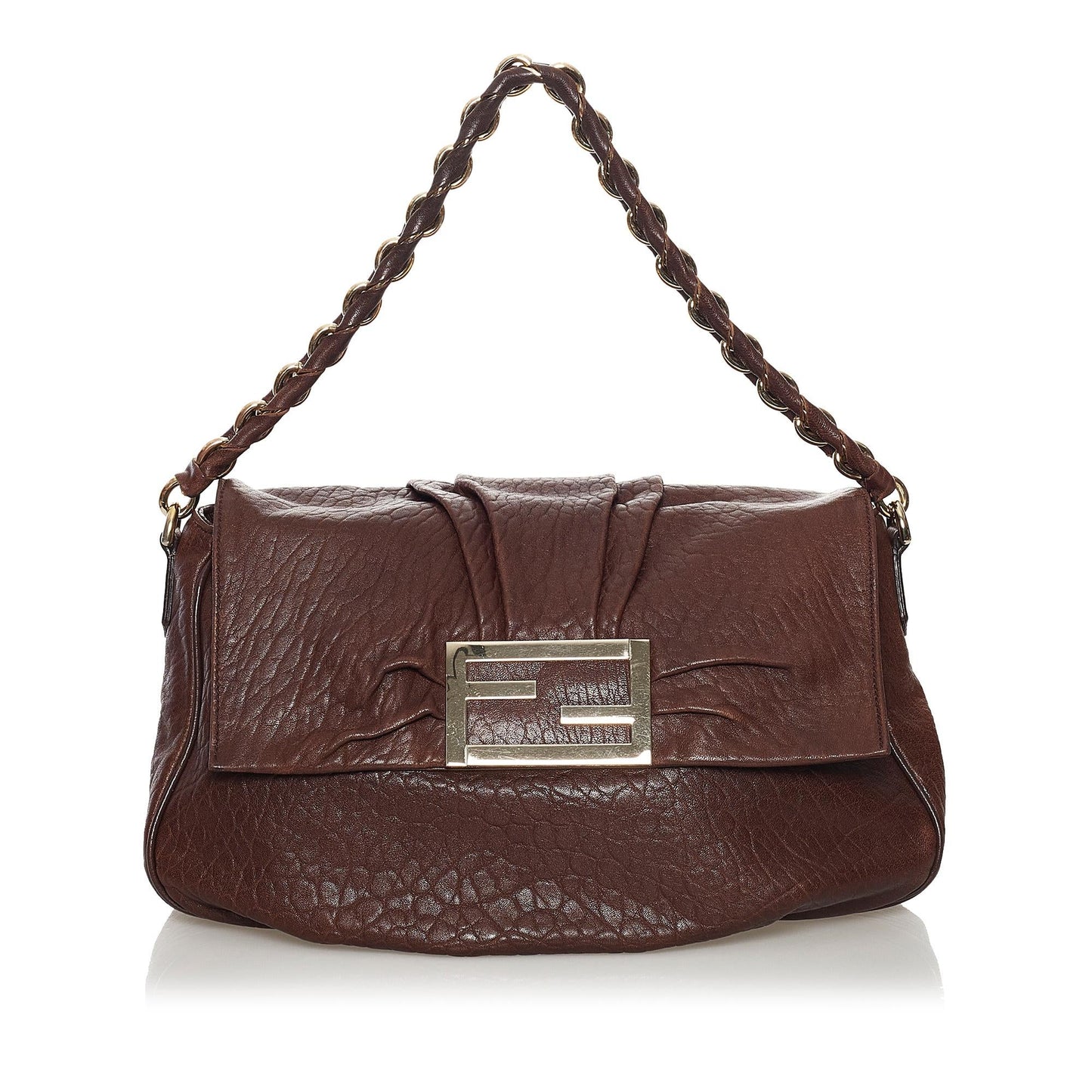 Luxury FendiMia Leather Shoulder Bag (SHG-33538)
