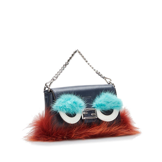 Luxury FendiMicro Monster Crossbody (SHG-hsUQ3D)
