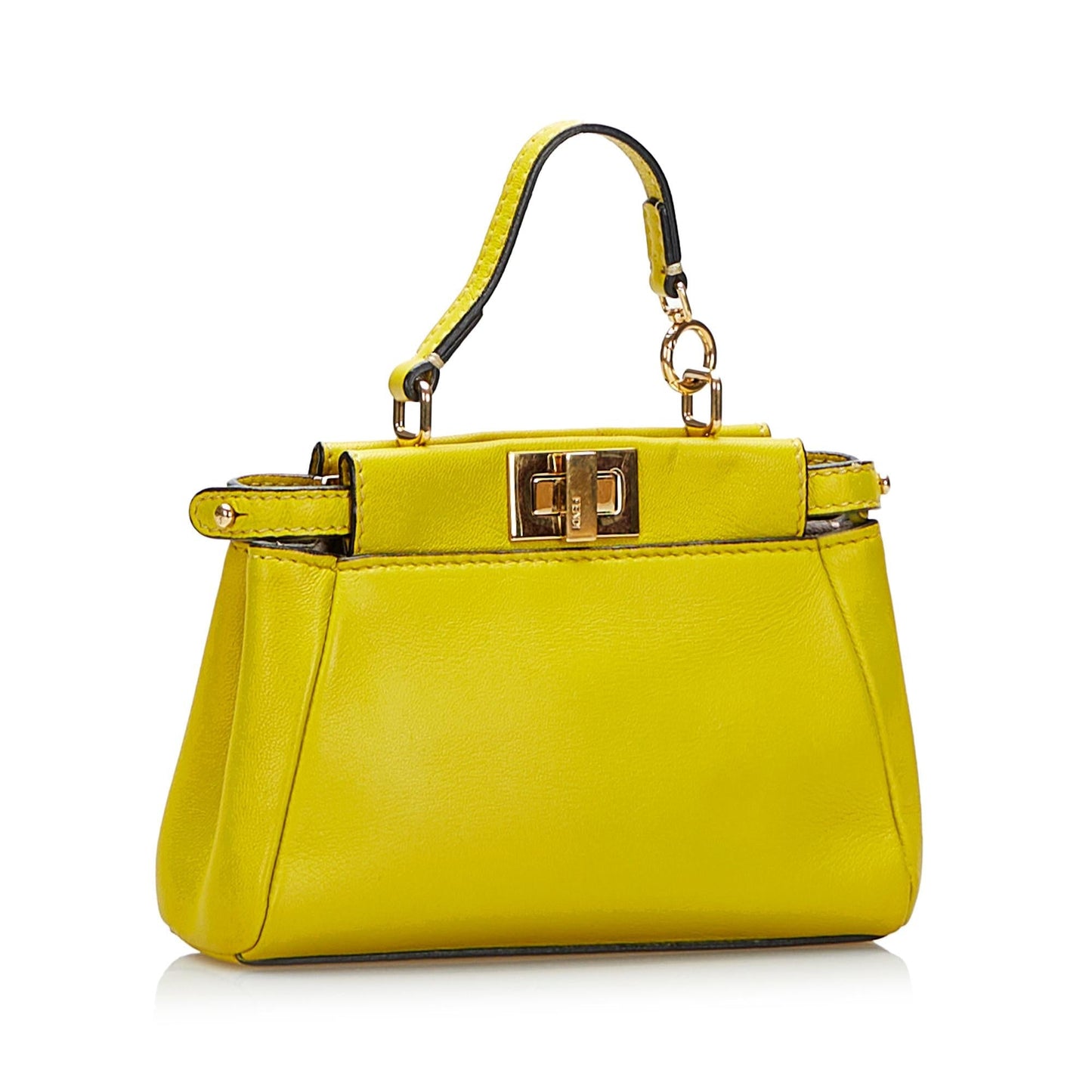 Luxury FendiMicro Peekaboo Satchel (SHG-GO8q8W)