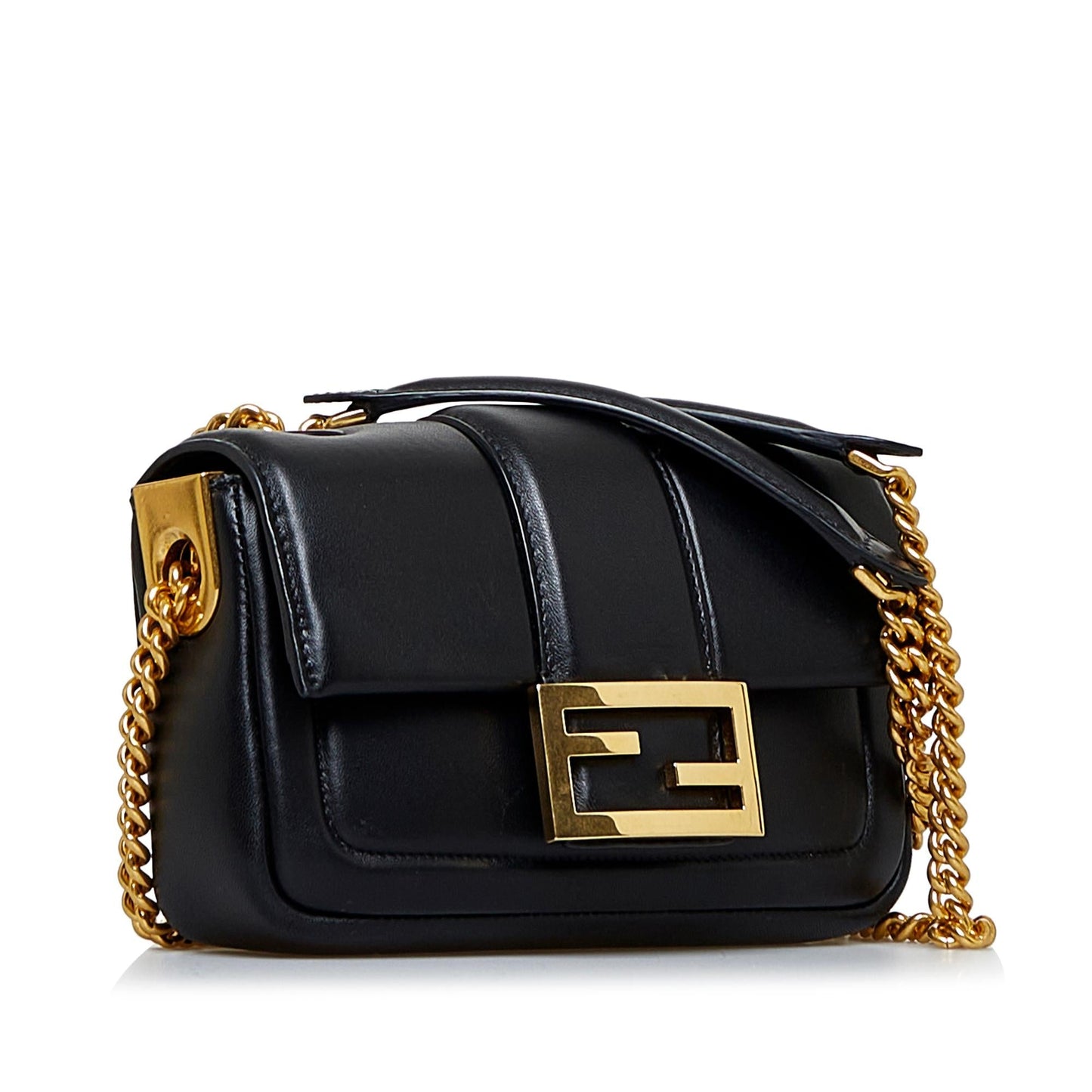 Luxury FendiMini Baguette Chain Bag (SHG-oIRSHU)