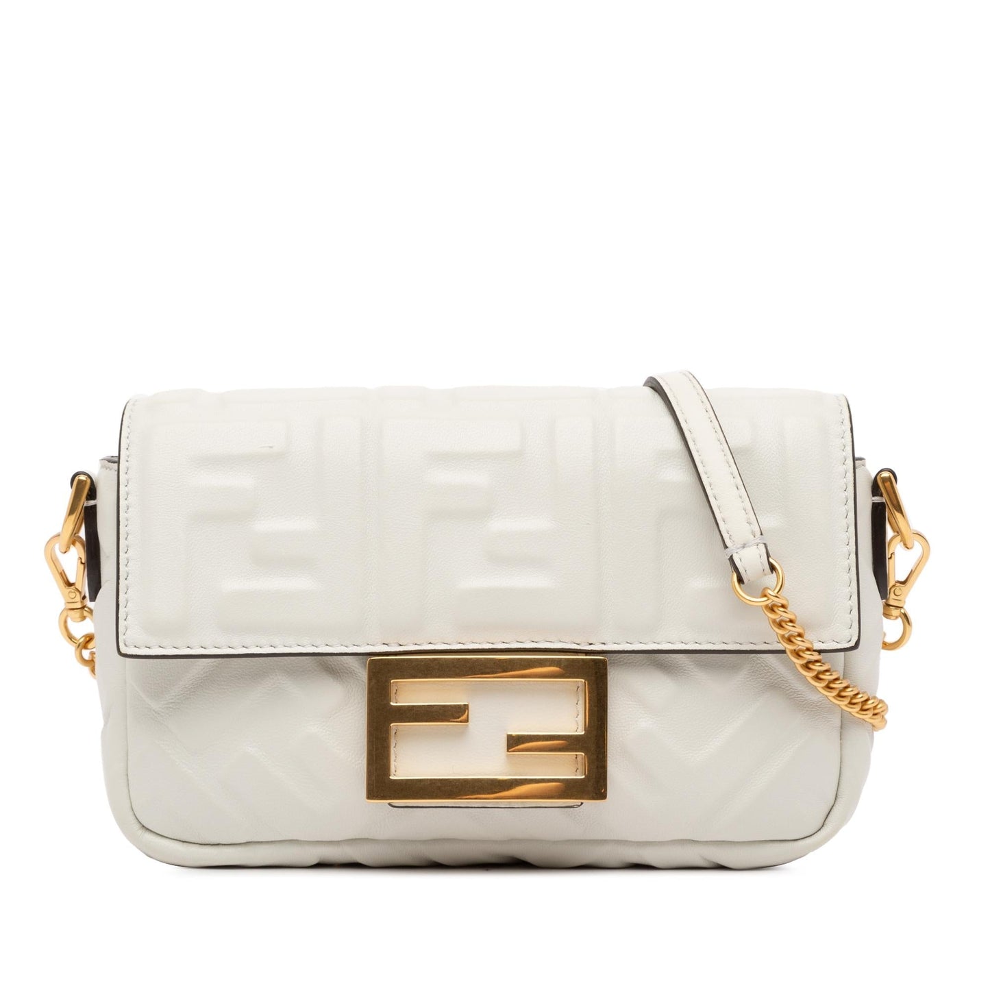 Luxury FendiMini Embossed Zucca Baguette Satchel (SHG-snGNtj)