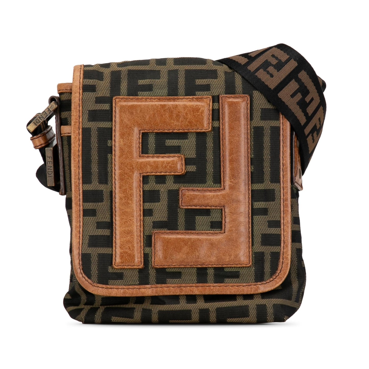 Luxury FendiMini FF Zucca Crossbody (SHG-ezlJjQ)
