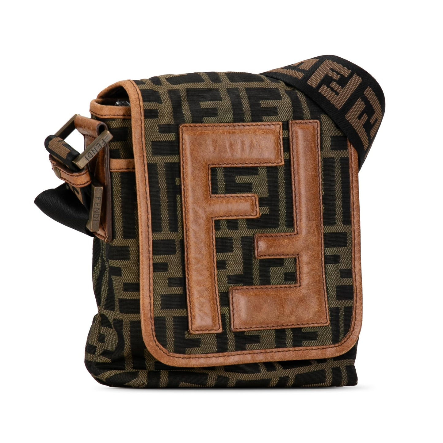 Luxury FendiMini FF Zucca Crossbody (SHG-ezlJjQ)